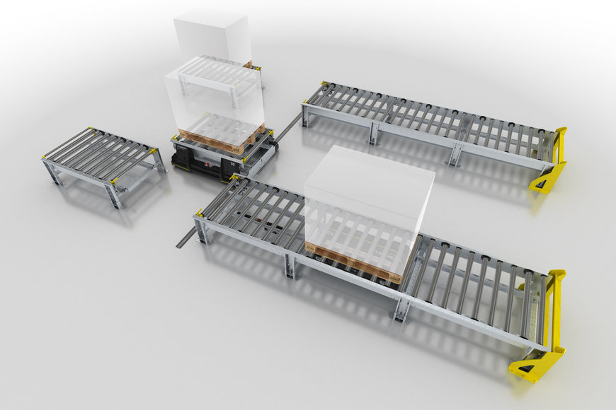 Ny Smart Pallet Mover från Interroll ger prestandaökning i tillverkningslogistiken